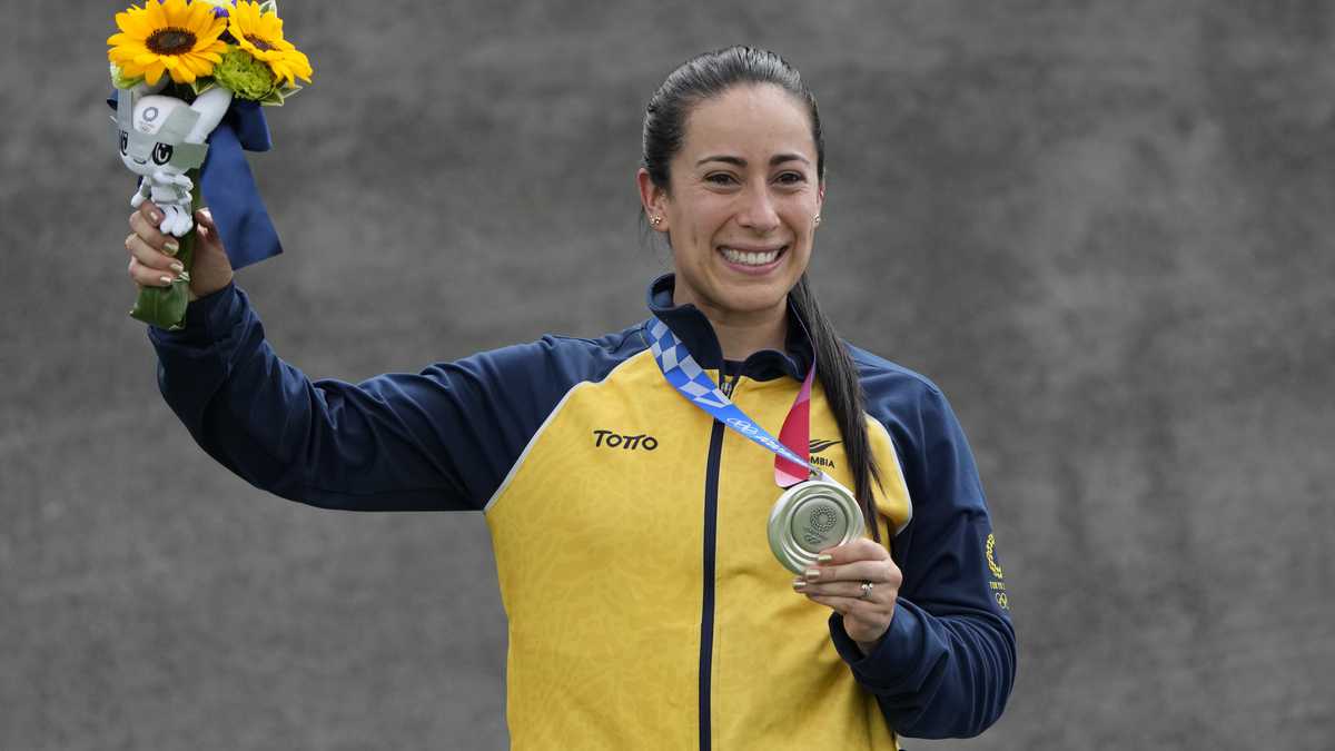 #OrgulloNacional Mariana Pajón gana otra medalla olímpica
