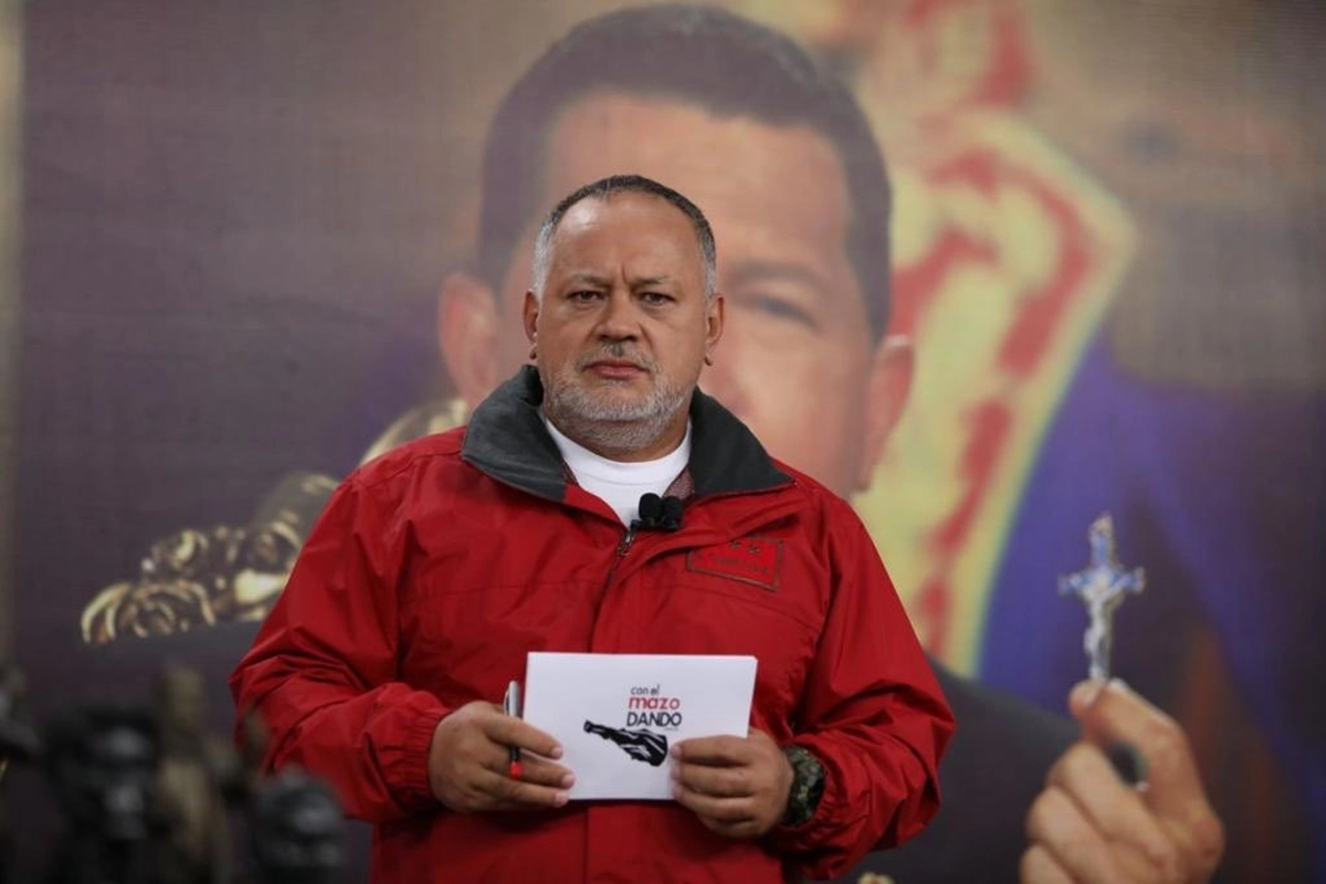 Diosdado Cabello sugiere operación militar para “descocainizar” a Colombia