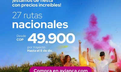 Avianca Celebra su 104 Aniversario con Tiquetes Desde $49,900 en la Plataforma X: Oportunidad Única para Viajar en 2024