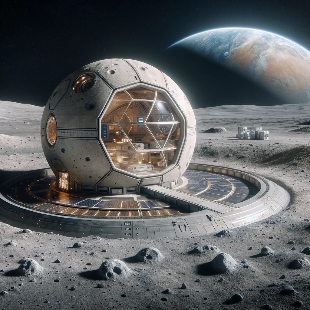 Título: La NASA y ICON unen fuerzas para construir el futuro habitable en la Luna