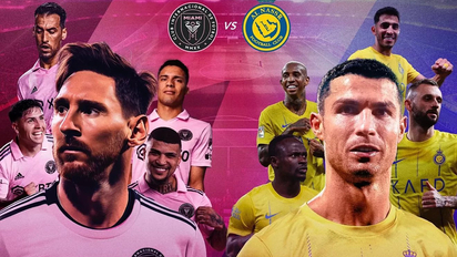 Lionel Messi, Breves Minutos en Goleada del Al Nassr al Inter Miami