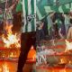 Incendio en el Estadio Atanasio Girardot Durante el Partido Millonarios-Nacional