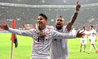 Hinchas de Colo Colo instan a Arturo Vidal a convencer a James Rodríguez de fichar en el club chileno