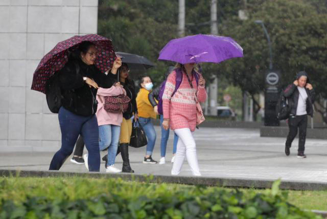 Adiós calor, bienvenida la lluvia.