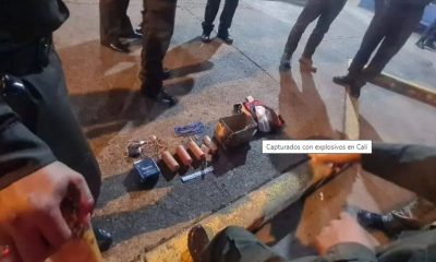 CALI | Capturan a Tres Hombres con Explosivos y Frustran Atentado Terrorista