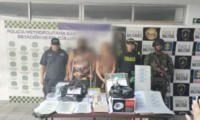 Desmantelan Fábrica de Dólares Falsos en Cali: Capturan a Dos Delincuentes y Se Incautan 800 Mil Dólares