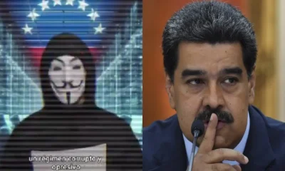Anonymous amenaza a Maduro: promesa de desmantelar cuentas bancarias del régimen chavista