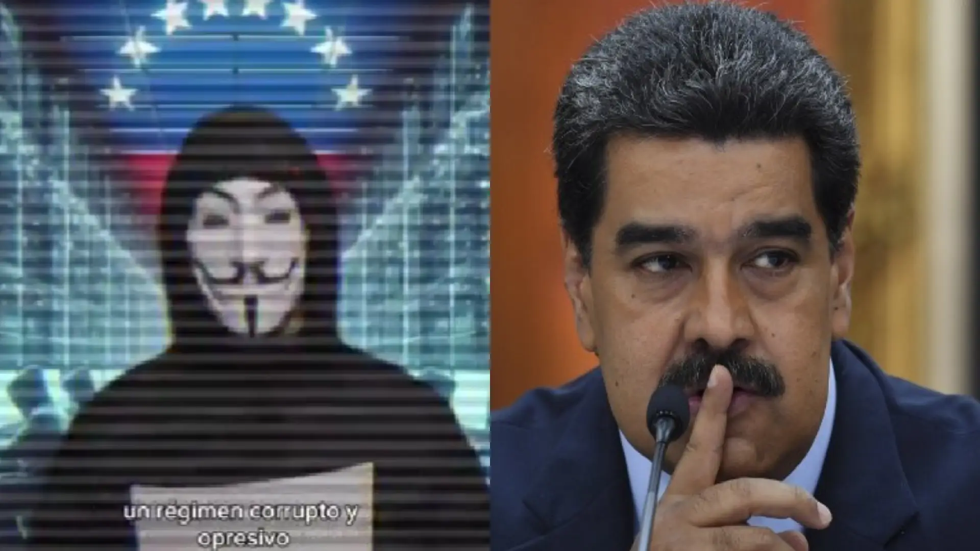 Anonymous amenaza a Maduro: promesa de desmantelar cuentas bancarias del régimen chavista