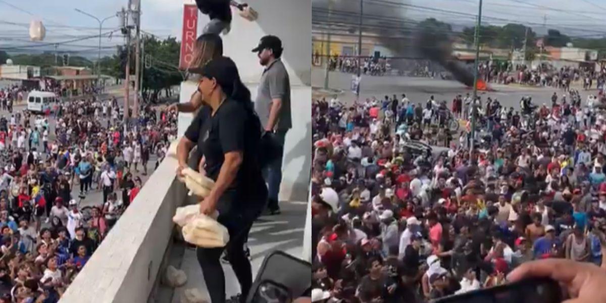 Panadería de Barquisimeto Apoya Manifestaciones con Solidaridad