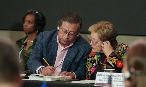 Gustavo Petro reafirma su postura contra nuevos contratos de exploración petrolera en medio de la Conferencia de la OEA